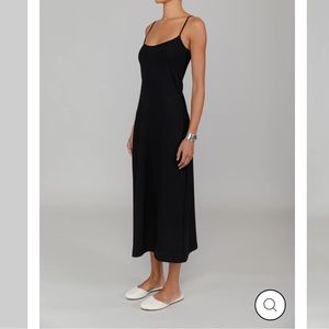 Leset Black Rio Maxi Tank Dress